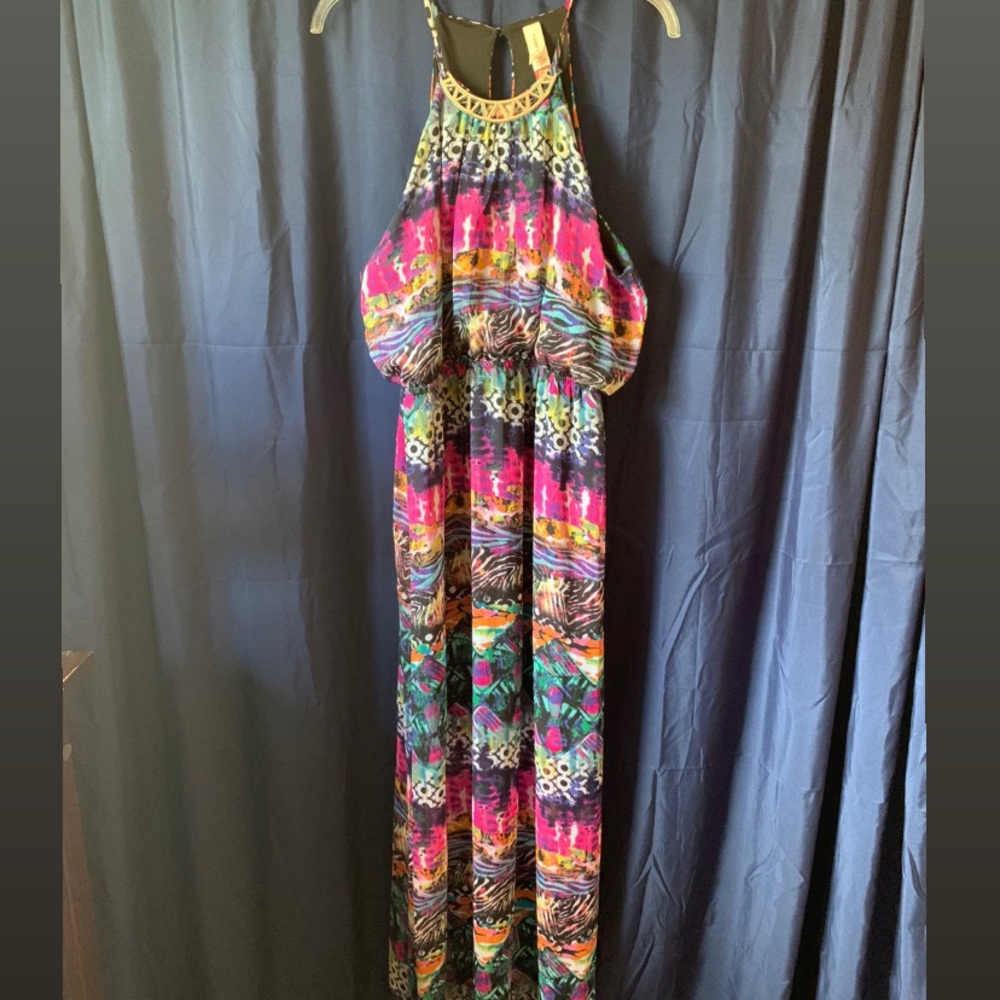 ⭐️SALE⭐️ Purple Print Maxi Dress